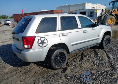 2007 Jeep Grand Cherokee Laredo из США, поврежденный, VIN 1J8GS48K17C602638